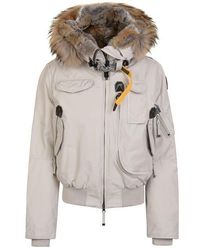 Parajumpers Gobi Fur Coat - Gray