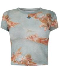 Vivienne Westwood - Viv Primavera Tee Ld63 - Lyst