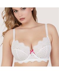 Playful Promises - Camille Broderie Balconette Bra - Lyst