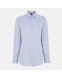 BOSS - H-Hank-Kent-C1-214 Long Sleeve Tailored Fit Shirt - Lyst