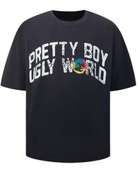 PRETTY BOY UGLY WORLD - The Cotton Short Sleeve Crew Neck T-Shirt - Lyst
