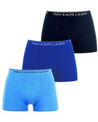 Polo Ralph Lauren - 3-Pack Cotton Trunks - Lyst