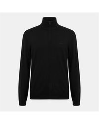 BOSS - Wool Full Zip Sweatshirt - Lyst