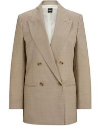 BOSS - Jarmina Suit Jacket - Lyst