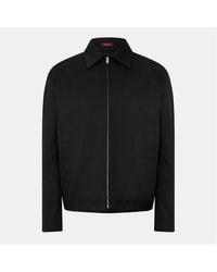 Gucci - Cotton Twill Long Sleeve Harrington Jacket - Lyst