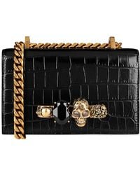 McQueen - Jewel Knuckleduster Crossbody Bag - Lyst