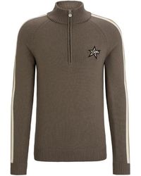 BOSS - Quarter-Zip Fleece - Lyst