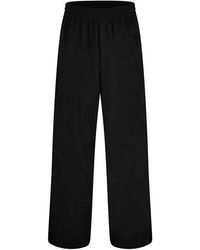 Off-White c/o Virgil Abloh - Wide-Leg Wool Trousers - Lyst