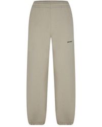 Off-White c/o Virgil Abloh - Caravaggio Diagonal Fleece Joggers - Lyst
