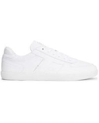Tommy Hilfiger - Tribeca Leather Low-Top Trainers - Lyst