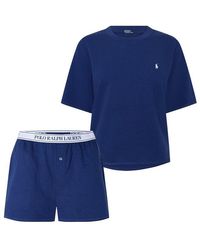 Polo Ralph Lauren - Short Sleeve Pyjama Set - Lyst
