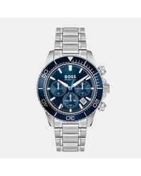 BOSS - Gents Sealiner Chrono Stainless Steel Watch - Lyst