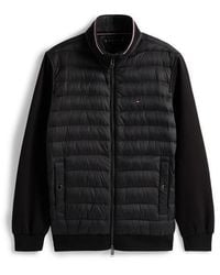 Tommy Hilfiger - Water-Repellent Quilted Hybrid Jacket - Lyst