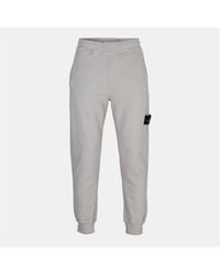 Stone Island - Closed Hem Fleece Joggers - Lyst