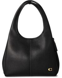 COACH - Polished Pebble Leather Card Holder - Lyst