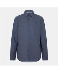BOSS - Hbb Chal Kent Patterned Short-Sleeve Shirt - Lyst