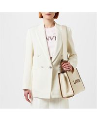 Lanvin - Dbl Brstd Jkt Ld41 - Lyst