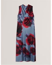Ted Baker - Print Tea Dress - Lyst