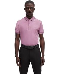 BOSS - Hbg Paule 4 Polo Shirt, Premium Craftsmanship - Lyst