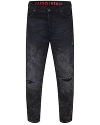 HUGO - 634 10243500 07 Slim Fit Jeans - Lyst