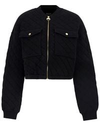 Barbour - Katya Sweatshirt Bomber - Lyst