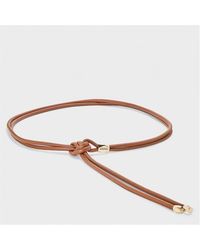 Isabel Marant - Silvia Leather Belt - Lyst