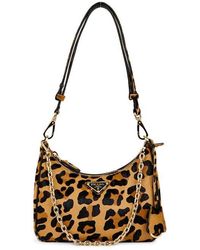 Prada - Re-Edition Leopard Mini Bag - Lyst