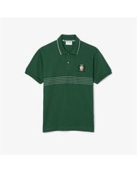 Lacoste - Classic-Fit.12.12 Embroidered Shield Polo Shirt - Lyst