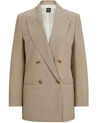 BOSS - Jarmina Suit Jacket - Lyst