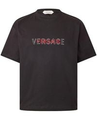 Versace - Emb Logo Tee Sn64 - Lyst