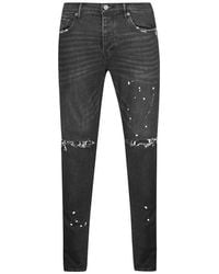 Purple Brand - Mid Rise Slim Leg Jeans - Lyst