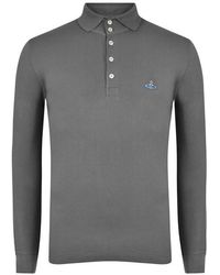 Vivienne Westwood - Plain Cotton Polo Shirt - Lyst