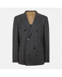 BOSS - Heston Pcs Double Breasted Suit - Lyst