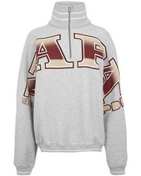 Napapijri - X Pdf Half Zip Sweat - Lyst