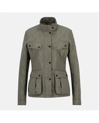 Barbour - Halsey Long Sleeve Quilted Jacket - Lyst