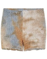 Off-White c/o Virgil Abloh - Tie Dye Shorts, All Over Design - Lyst
