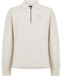 Belstaff - Curator Long Sleeve Polo Shirt - Lyst