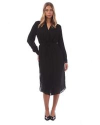 BOSS - Dibanora6 Wrap Dress - Lyst