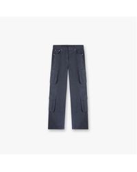 Represent - Fender Wide Leg Cotton Cargo Trousers - Lyst