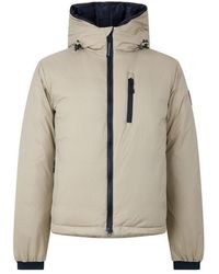 Canada Goose - Lodge Down 750-Fill Dwr Wind Resistant Hooded Short Puffer Jacket - Lyst