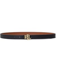 Ralph Lauren - Reversible Leather Belt - Lyst