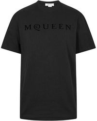 McQueen - Alex Flock Print T-Shirt - Lyst