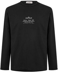 Stone Island - Long Sleeve T-Shirt - Lyst