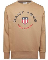 GANT - Graph Crewneck Sn64 - Lyst