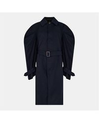 Balenciaga - Oversized Water Resistant Trench Coat - Lyst