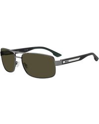 BOSS - Navigator Square Sunglasses - Lyst