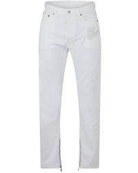 Off-White c/o Virgil Abloh - Straight Fit Denim Jeans - Lyst