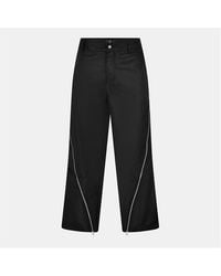 Represent - Zipped Panel Straight Leg Trousers - Lyst