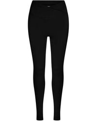 The Couture Club - Sculpting Stretch Crossover Leggings - Lyst