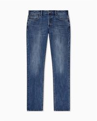 Emporio Armani - Taper Fit Jeans - Lyst